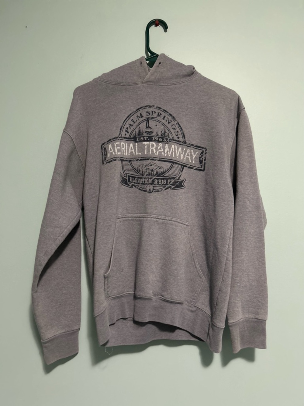 gray hoodie